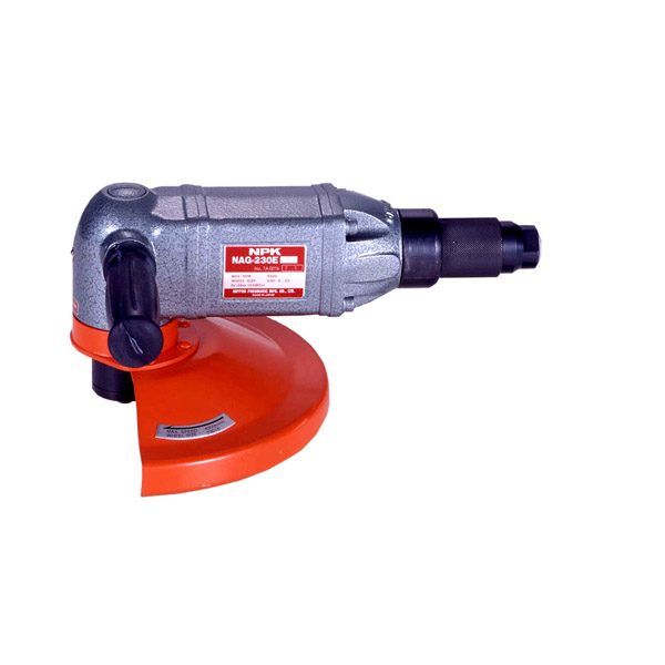 NPK 230MM AIR ANGLE GRINDER ROLL THROTTLE 